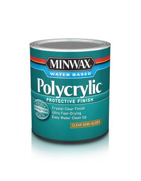 Polycrylic Protective Finish Water Based 8 Oz