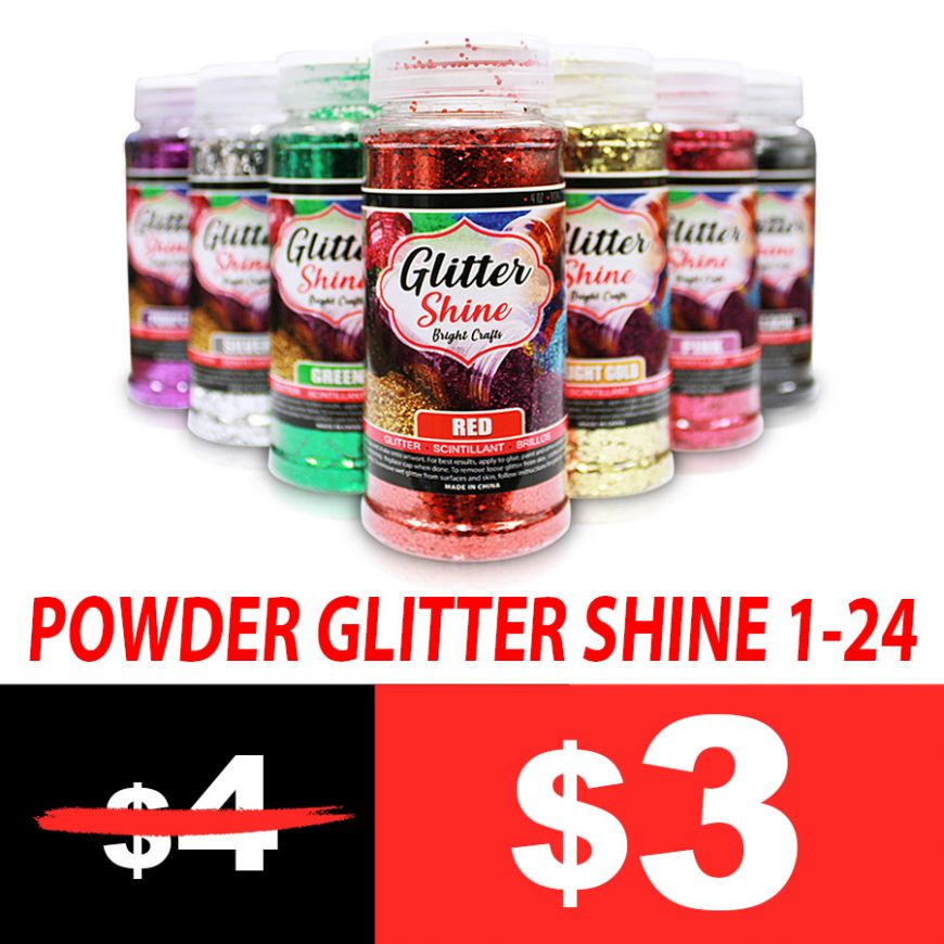 Powder Glitter Shine 1-24