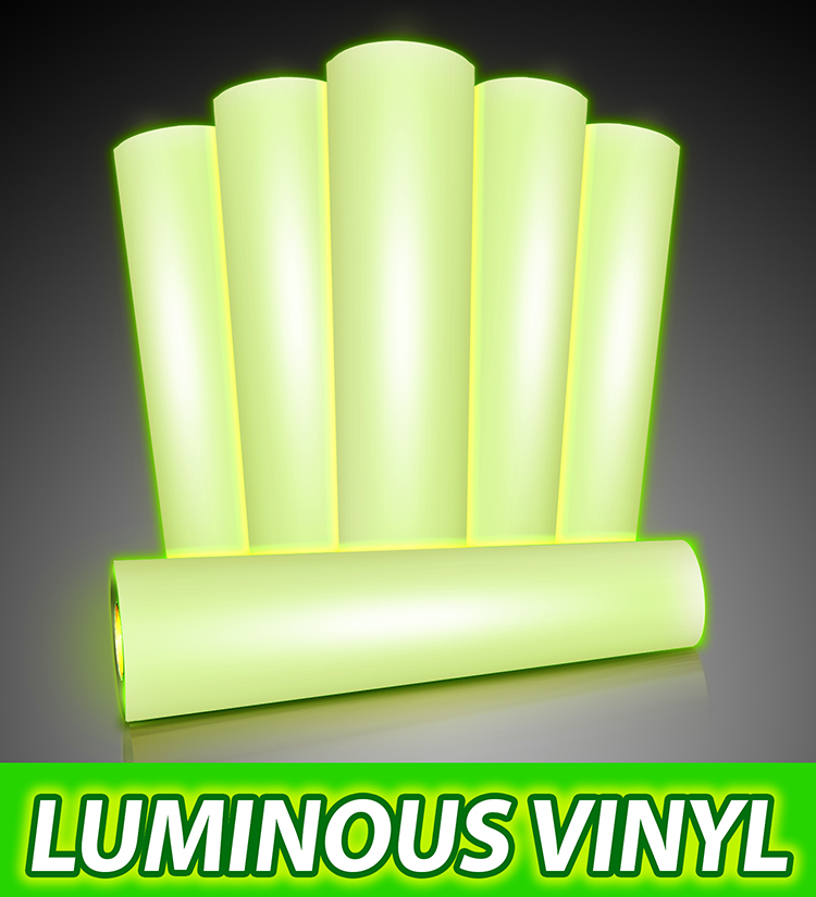 LuminousFlex Glow In The Dark HTV White Choose Your Length SALE While  Supplies Last