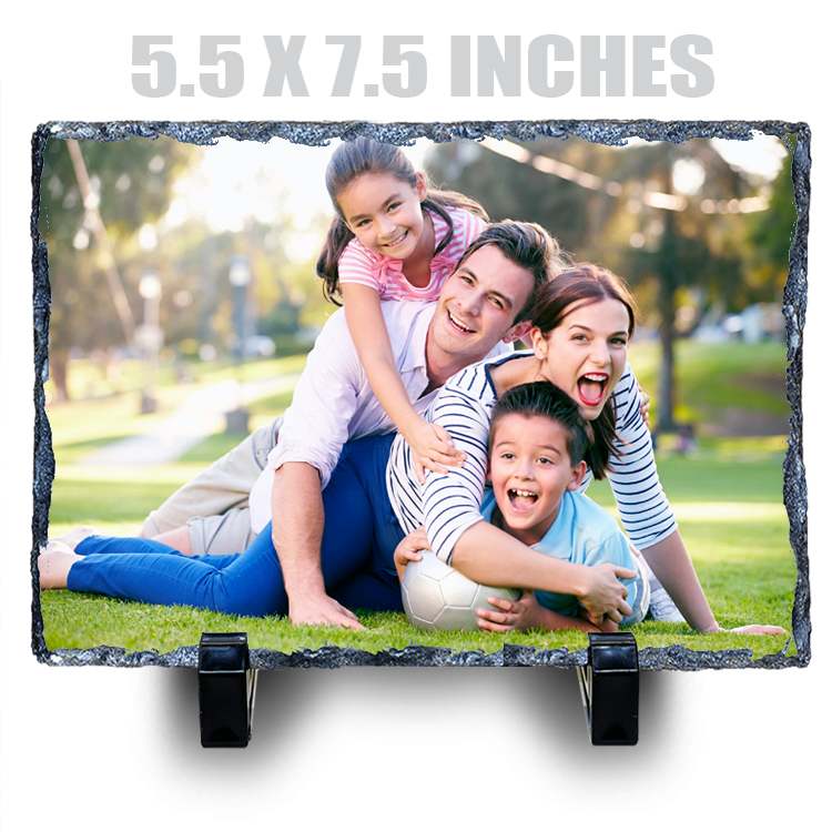 Sublimation Rock Slate Frame 7x11 Inches